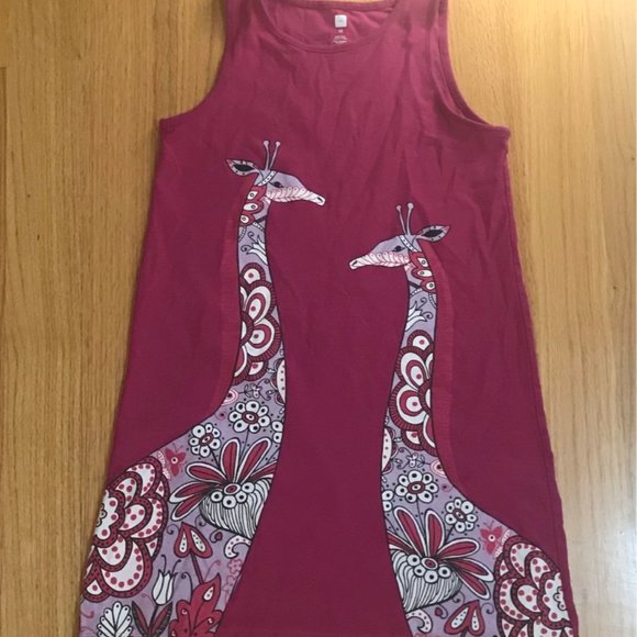 Tea Collection Other - Giraffe Graphic T-shirt Dress